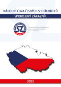 zde NÁRODNÍ CENA ČESKÝCH SPOTŘEBITELŮ SPOKOJENÝ ZÁKAZNÍK 2025